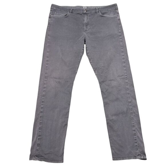 Linksoul Jeans Mens Size 38 x 31‎ Gray Straight Fit Stretch Denim Golf Casual - Picture 1 of 8